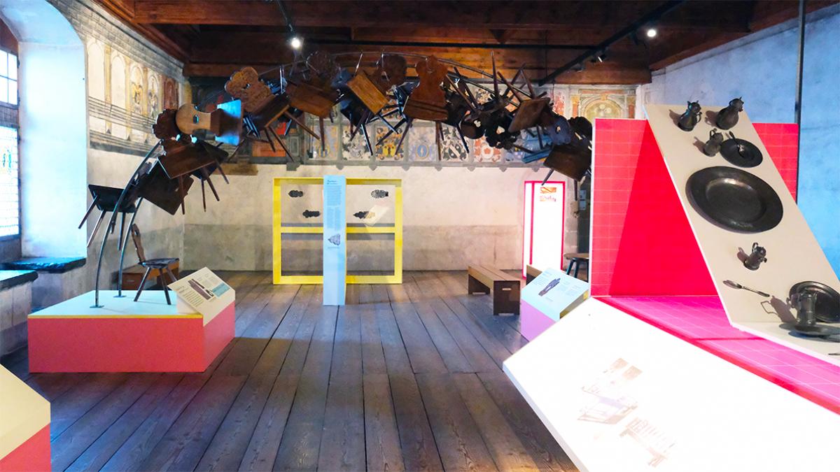 Chillon - salle des armoiries