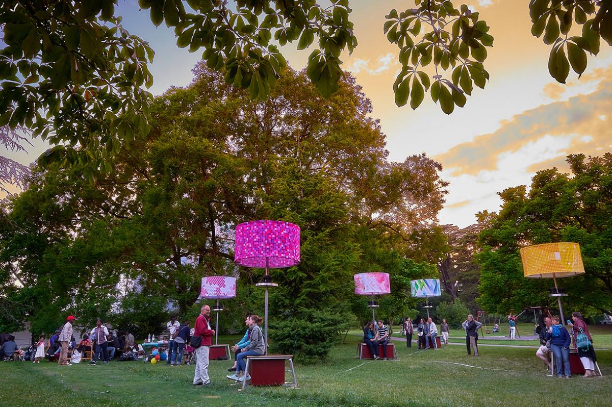 Installation de jour au Parc Beaulieu