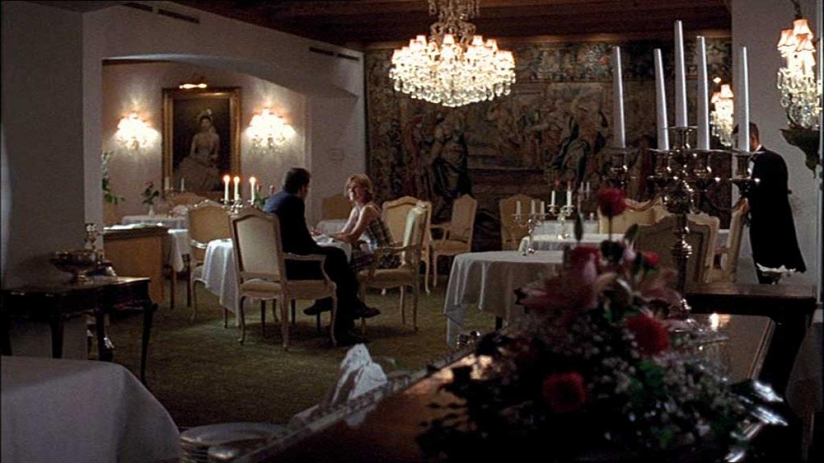 à l'hôtel